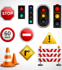 Image stop code de la route